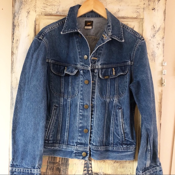 lee oversized denim jacket